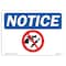 Signmission Safety Sign, OSHA Notice, 7" Height, 10" Width, No Weapons Sign, Landscape OS-NS-D-710-L-16641 - alternate 1